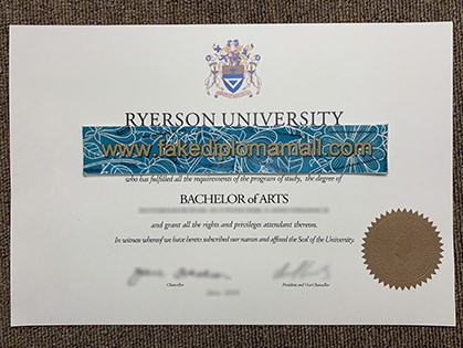 Ryerson University Fake Diploma