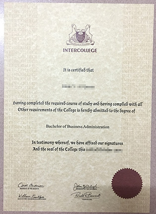 Cyprus International University Degree, Intercollege Diploma