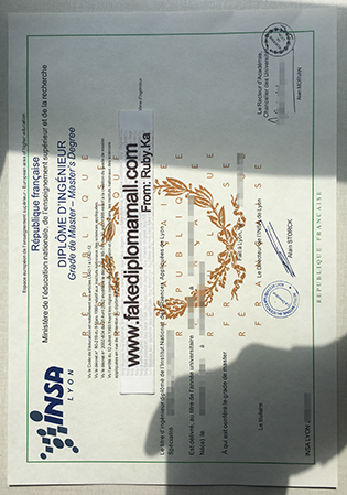 Buy Fake Diploma From INSA Lyon in France