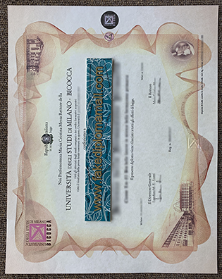 Get A Fake University of Milano-Bicocca Diploma Replica