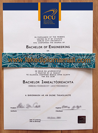 Can I Buy Fake Dublin City University Degree Certificate in Ireland?