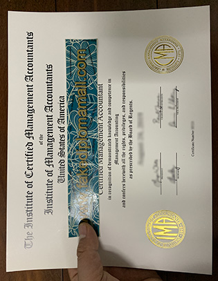 Fake CMA Certificate, How To Get the Certified Management Accountant Diploma?