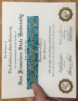 SFSU Fake Degree, Buy A Fake San Francisco State University Degree In California