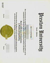 Preston University fake degree, where to buy fake degree from Preston University