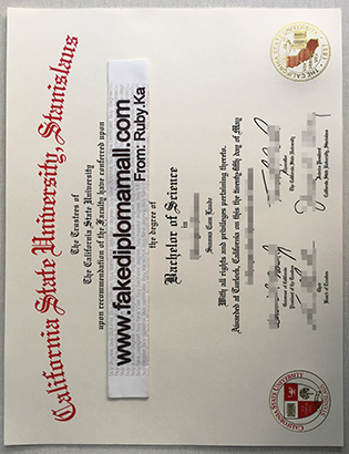 California State University Stanislaus Fake Degree For Sale