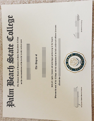 Buy Fake Palm Beach State College Diploma in Florida