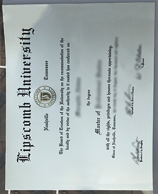 Fake Lipscomb University Diploma Born Out in The Market