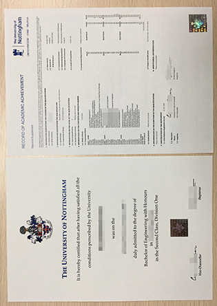 Buy A Fake University of Nottingham Degree, Buy UK Degree Certificate