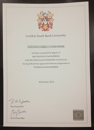 Need A Fake London South Bank University (LSBU) Degree Urgently?