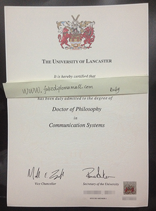 How Much For The University of Lancaster Fake Diploma?