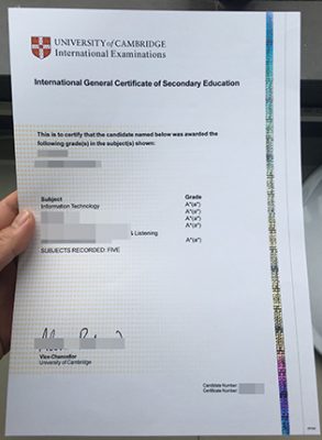 Where to Buy Fake IGCSE A Level Certificate?