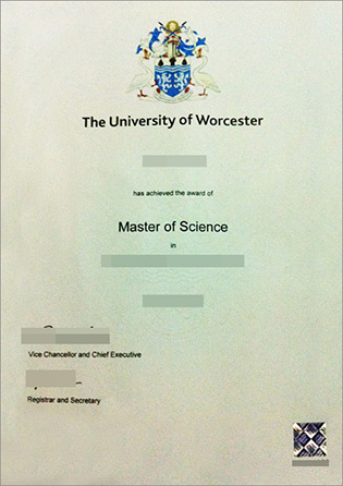 Buy a MSc Degree From University of Worcester