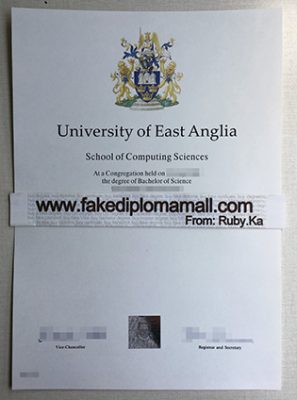 Buy University of East Anglia Fake Degree Certificate