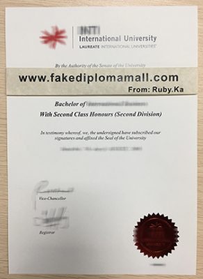 Buy INTI International University Fake Degree Certificate In Malaysia