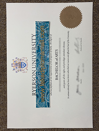 Ryerson University Diploma, Where to Buy Canadian University Fake Diploma?