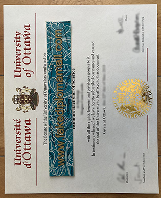 University of Ottawa Degree, Where to Buy Ottawa Fake Diploma?