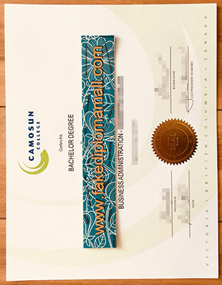 Buy Camosun College Fake Diploma