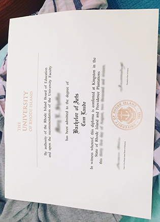 Buy The University of Rhode Island (URI) Fake Degree Certificate