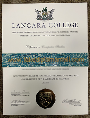 Can I Buy a Fake Diploma From Langara College?