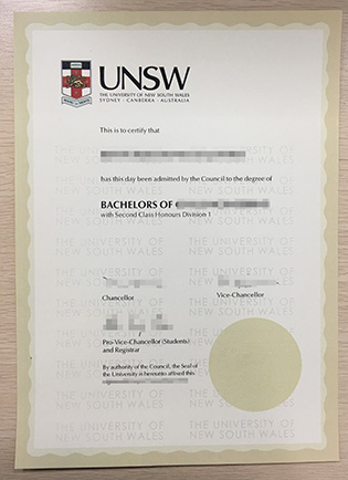 University of New South Wales Degree, Buy An UNSW Diploma