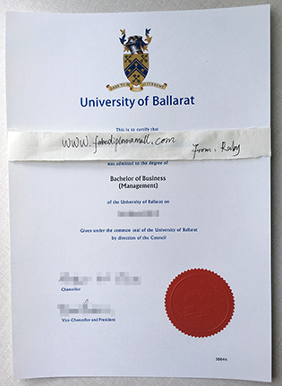 University of Ballarat Fake Degree, FedUni Fake Diploma