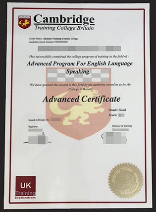 Buy Fake Cambridge Advanced Certificate (CAE Certification)