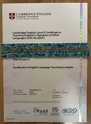 Where To Buy Fake Cambridge CELTA Certificate