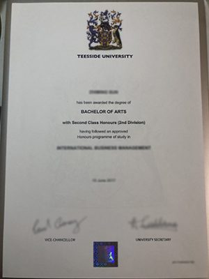 Buy Teesside University Fake Diploma in UK