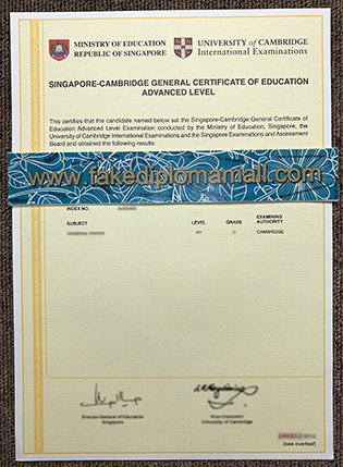 Singapore GCE A Level Certificate How to Get It?