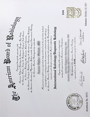 ABR Fake Diploma | Where To Buy The American Board of Radiology Certificate?