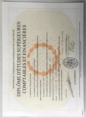 Académie de Paris Degree 292x400 Samples