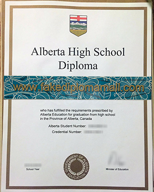 Alberta High School Diploma Sample Samples