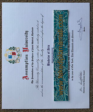 Thailand Fake Degree, Get Assumption University Fake Diploma