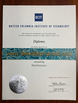 How Much Cost To Buy BCIT Fake Diploma?