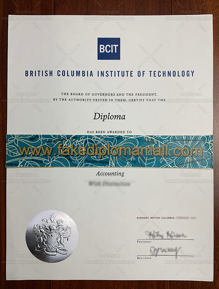 BCIT Fake Diploma How Much Cost To Buy BCIT Fake Diploma?