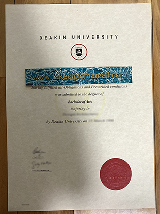 Deakin University Fake Diploma, How Much to Buy Deakin University Degree?