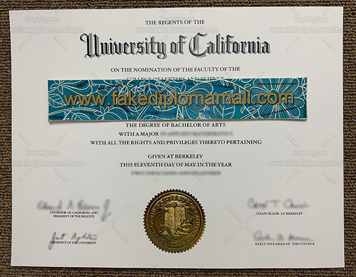 University of California Berkeley Diploma Frame Diploma Lithograph Major Logo UCB Emboss Graduation Award Degree Frames Gift Graduate Cal University Diploma Frame