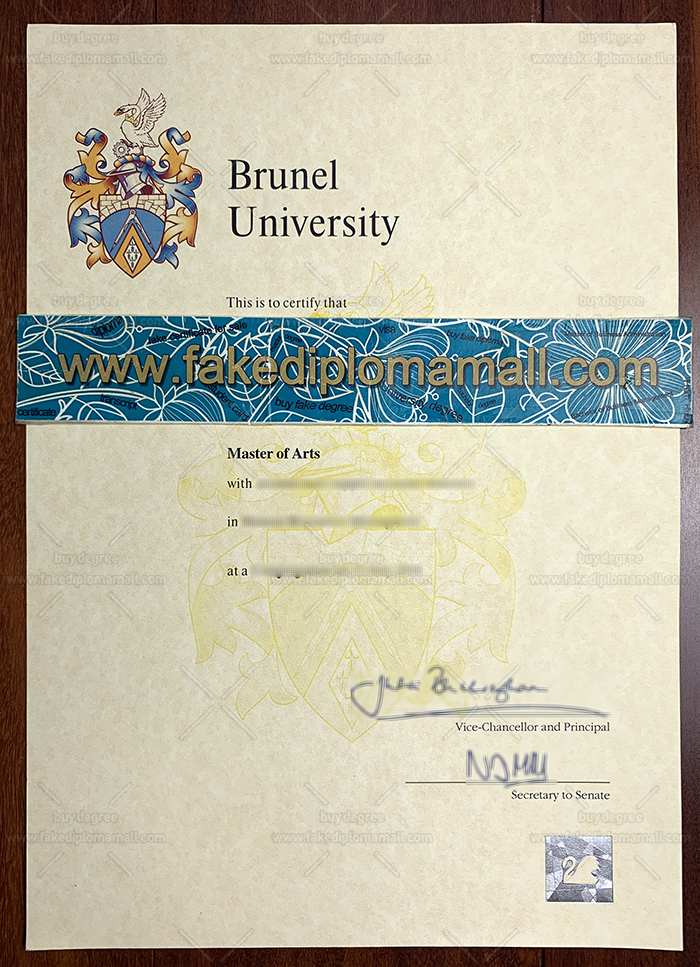 C700M 62 Brunel University Fake Degree, Where to Buy Brunel Diploma?