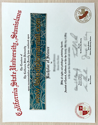 Stanislaus State Fake Degree for Sale, Buy Stan State Fake Diploma