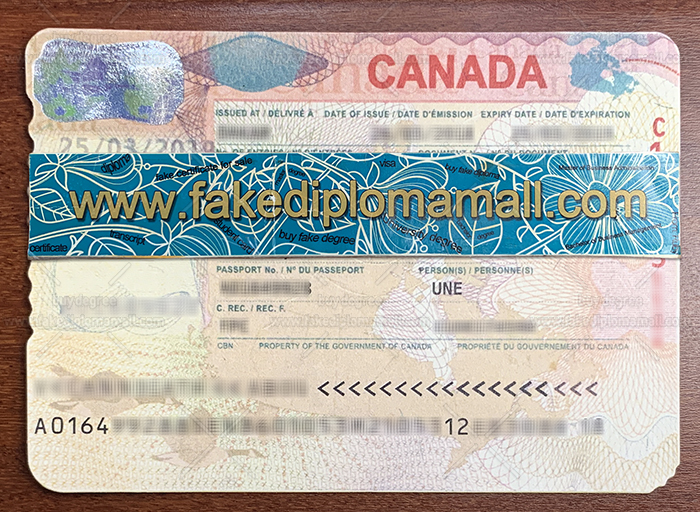 Canadian Fake Visa Buy Canadian Fake Passport/Visa For Work