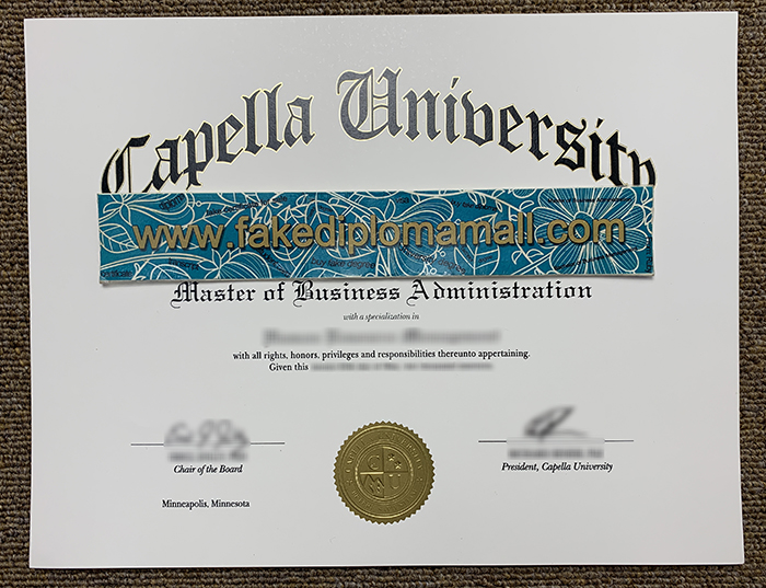 Capella University Fake Diploma Where To Buy The Capella University Fake Diploma?