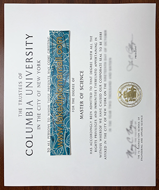 Fake Columbia University Diploma, Buy Columbia MSc Degree In The City of New York