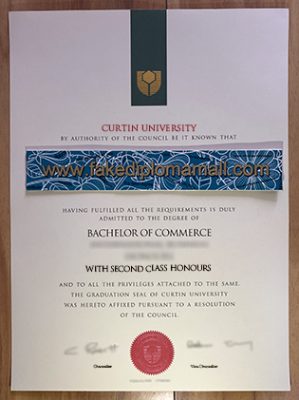 Curtin University Degree Certificate 2 299x400 Samples