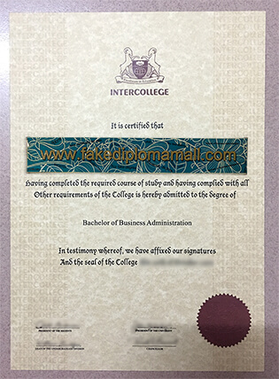 Cyprus International University Degree, Intercollege Diploma