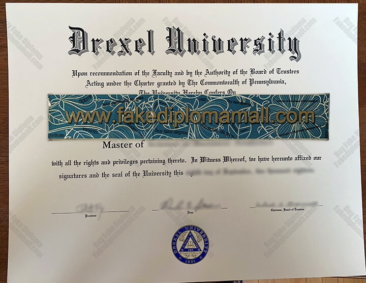 Drexel University Fake Diploma Where to Buy Fake Drexel University Diploma in Philadelphia?