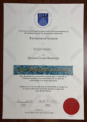 Dublin Institute of Technology Fake Degree 288x400 Samples