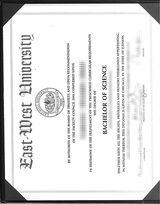 Buy East-West University/EWU Fake Degree in Chicago, Illinois