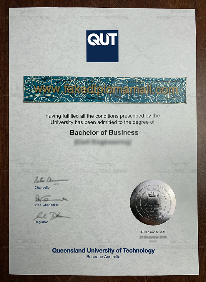 Fake QUT Diploma Sample Where To Get A Fake QUT Business Diploma, Queensland University of Technology Fake Degree?