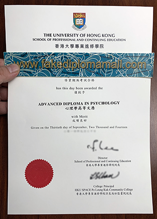 WHERE TO BUY HKU SPACE FAKE DIPLOMA IN PSYCHOLOGY?