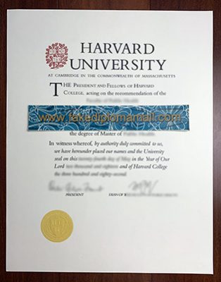 Harvard University Degree Certificate 314x400 Samples